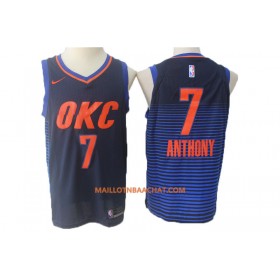Maillot NBA Oklahoma City Thunder Carmelo Anthony 7 Nike 2017-18 Navy Swingman - Homme